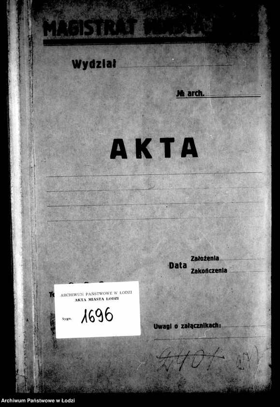 Obraz 4 z jednostki "Akta w przedmiocie szkoły rzemieślniczej"