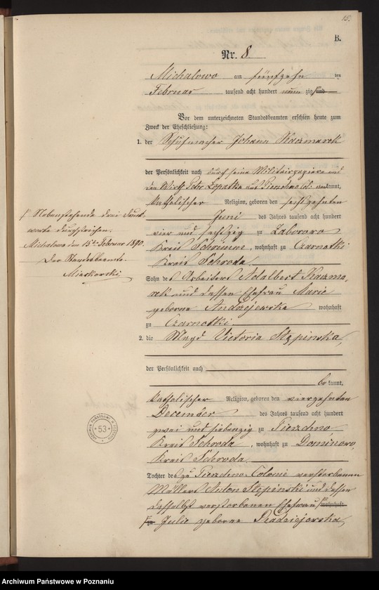 image.from.unit.number "Księga małżeństw"