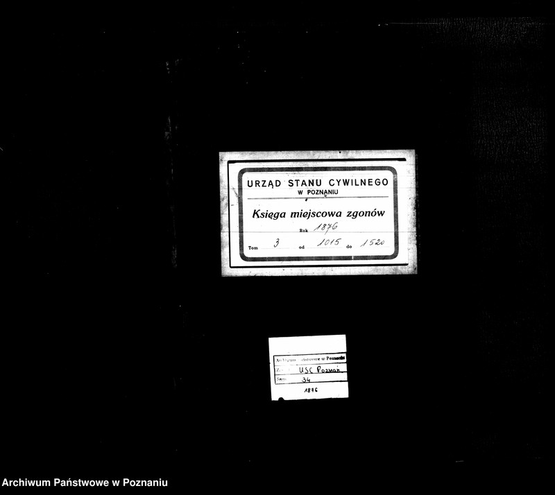 Obraz 2 z jednostki "Księga zgonów"