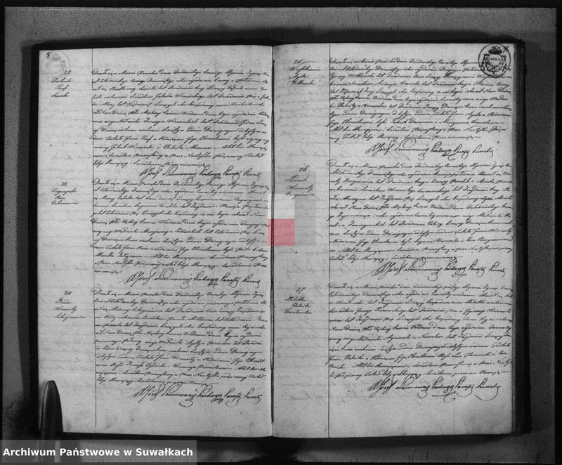 image.from.unit.number "Duplikat akt urodzonych, zaślubionych i umarłych na rok 1849 z parafij katolickiej Puńsk"