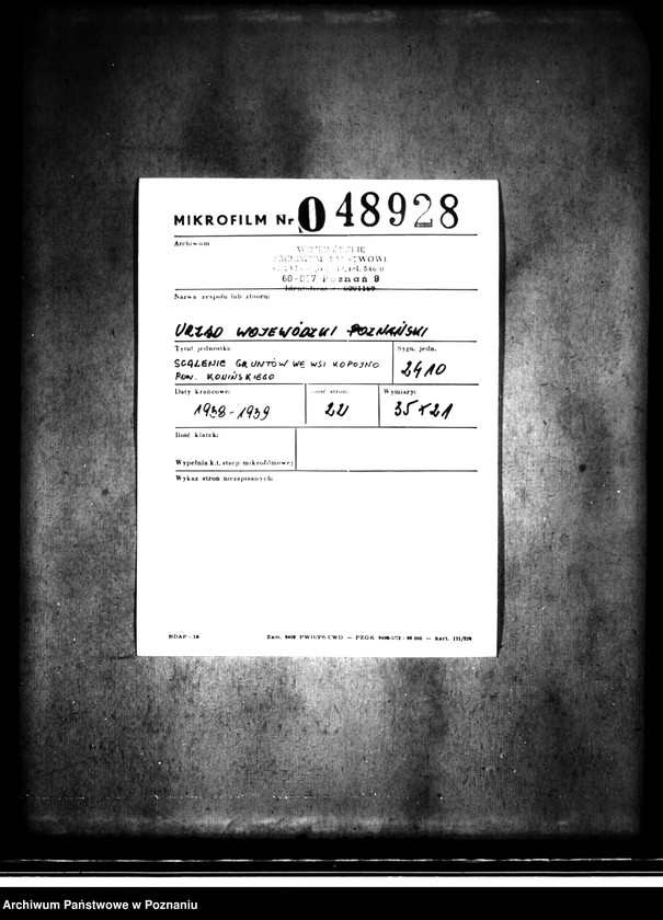 Obraz 2 z jednostki "Scalanie gruntów we wsi Kopojno powiatu konińskiego"