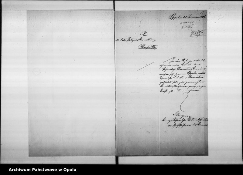 Obraz 5 z jednostki "Acta des Magistrats zu Oppeln betreffend Statuten des Eisenbahn - Beamten-Vereins Vol. I"