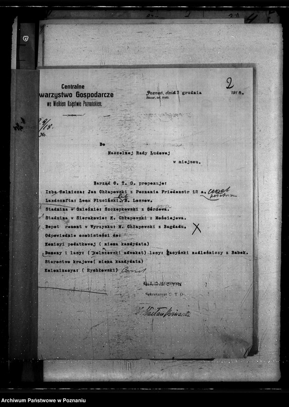 Obraz 6 z jednostki "Sprawy szczegółowo-administracyjne Centralne Towarzystwo Gospodarcze"