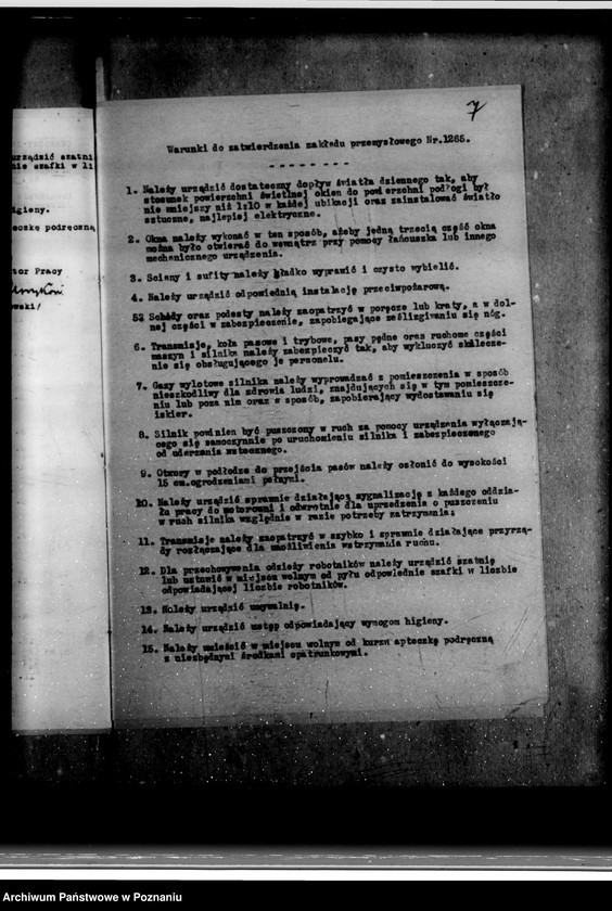 Obraz 11 z jednostki "Zatwierdzenie zakładu przemysłowego /śrutownika/ J. Schultza we Wrześni"