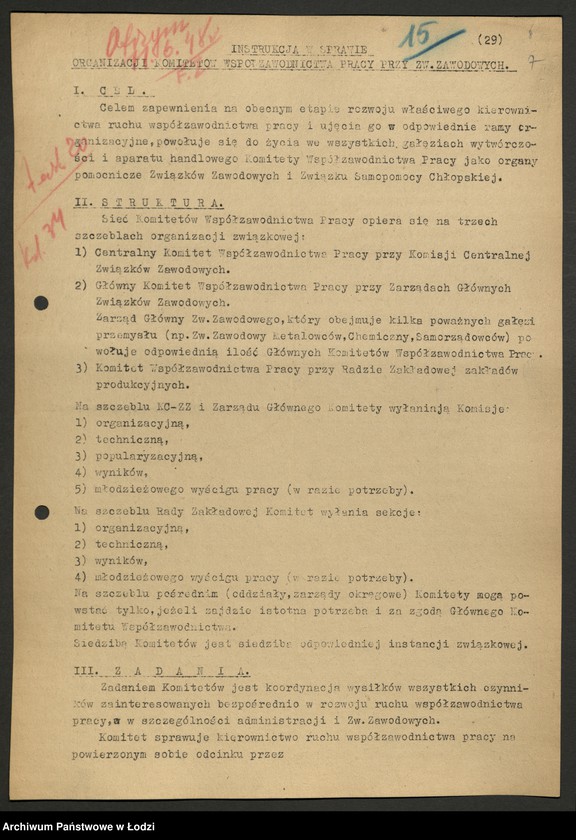 Obraz 8 z jednostki "Instrukcje KC, referaty [wygłoszone na naradach], rezolucje i tezy"