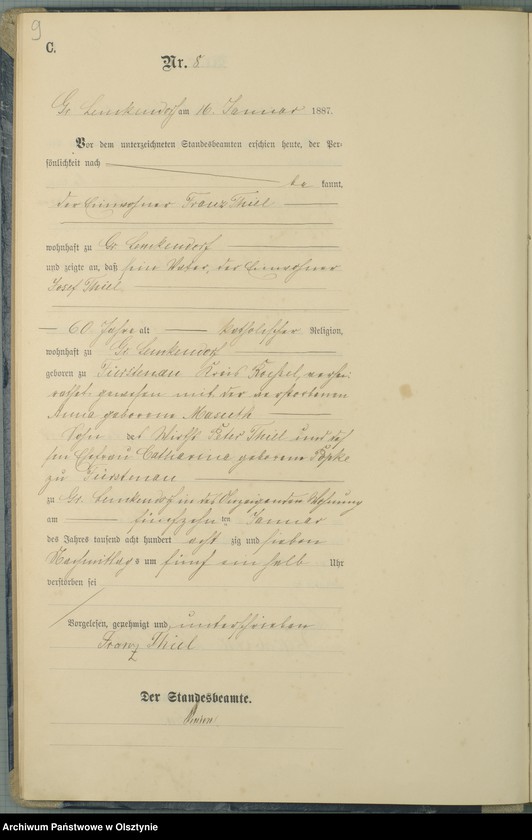 image.from.unit.number "Sterbe-Haupt-Register Nr 1 - 60"