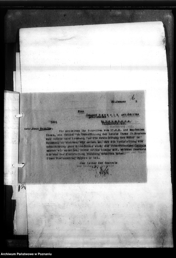 Obraz 11 z jednostki "Hans Schülke aus Odalshofen, Kreis Hohensalza (Inowrocław)"