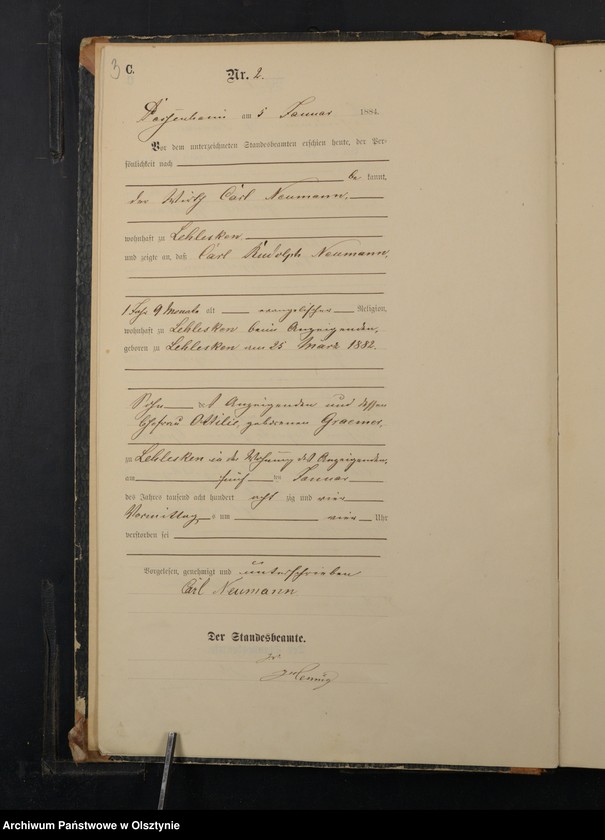 image.from.unit.number "Sterbe-Haupt-Register T.I Nr 1 - 234"