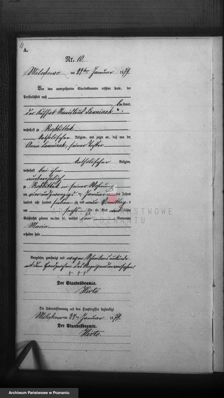 Obraz 12 z jednostki "Księga urodzeń"