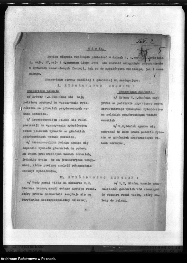 Obraz 9 z jednostki "Deleg. Departamentu Rolnictwa i D. Państw. Rybołówstwo"