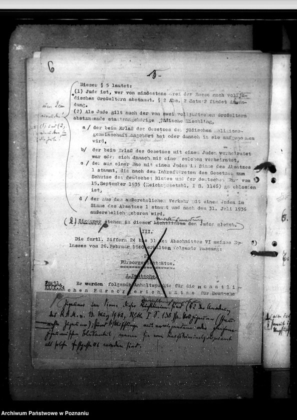 Obraz 10 z jednostki "Vorläufige Handhabung der öffentlichen Fürsorge"