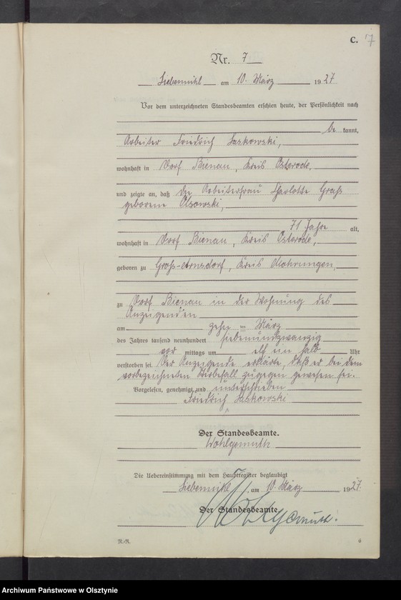 image.from.unit.number "Sterbe-Neben-Register Nr 1 - 37"