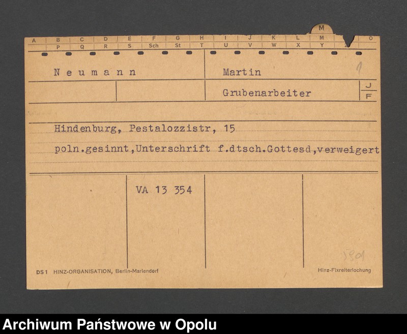 Obraz 3 z jednostki "[Neumann Martin, Hindenburg]"