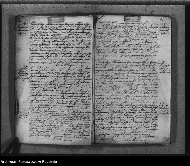 image.from.unit.number "[Duplikat akt urodzeń, małżeństw i zgonów parafii rzym.-kat. Głowaczów 1860 r.]"