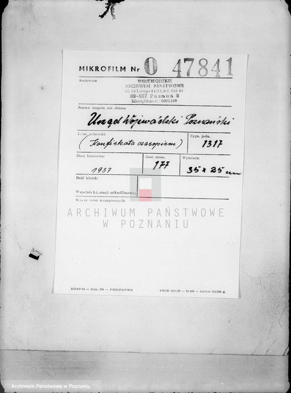 Obraz 2 z jednostki "/Konfiskata czasopism/"