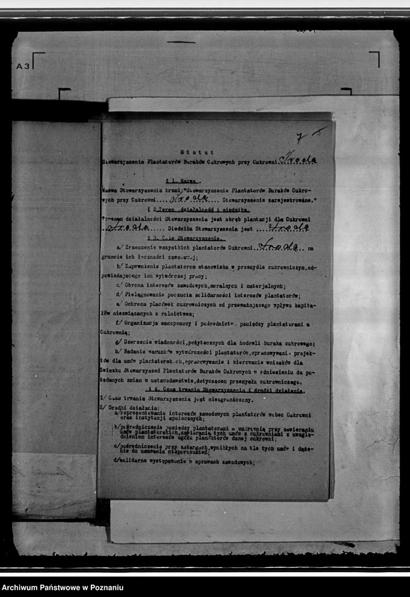 Obraz 10 z jednostki "/Stowarzyszenie Plantatorów Buraków Cukrowych przy Cukrowni w Środzie/"