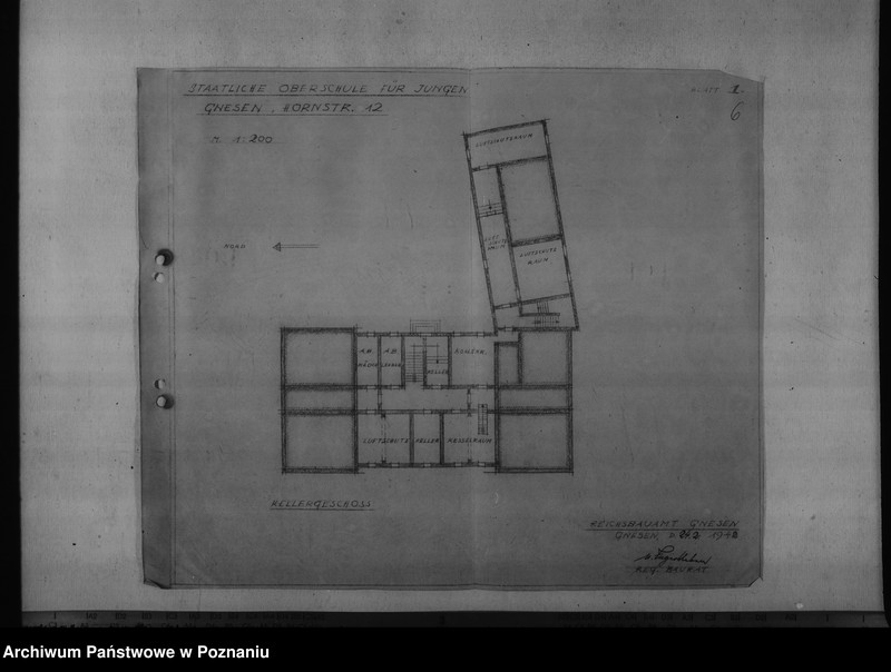 Obraz 10 z jednostki "Lagepläne verschiedener Schulgebäude"