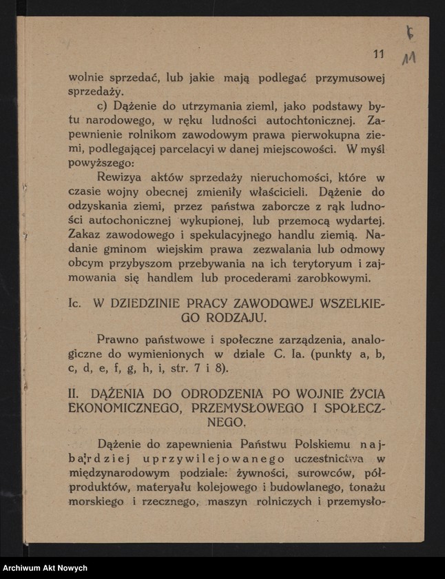 image.from.unit.number "Programy, deklaracje ugrupowań politycznych, głównie antykomunistyczne. Memoriał Rozwadowskiego"