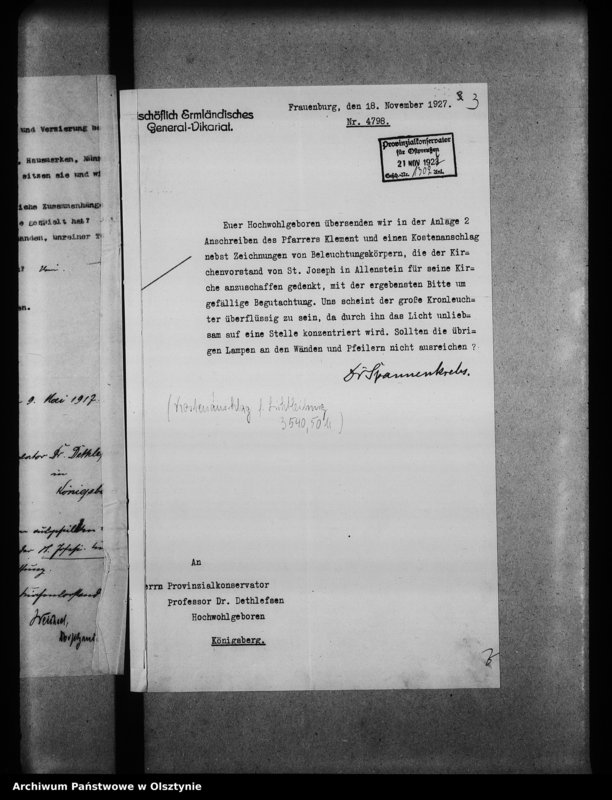 image.from.unit.number "Allenstein, St. Josephikirche"