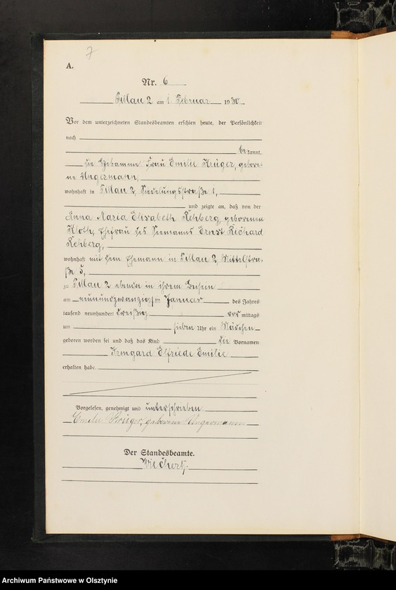 image.from.unit.number "Geburts-Haupt-Register Nr 1 - 54 i 1 - 59"