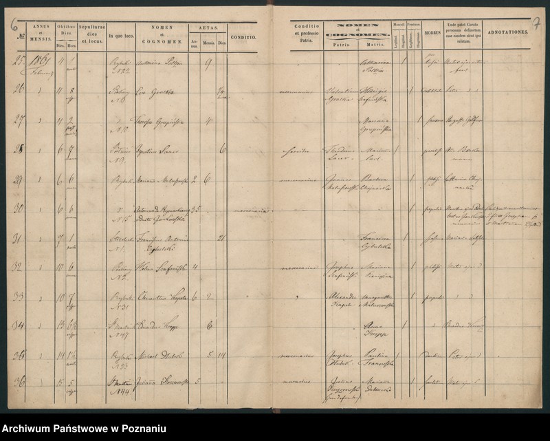 Obraz 6 z jednostki "Księga zgonów"