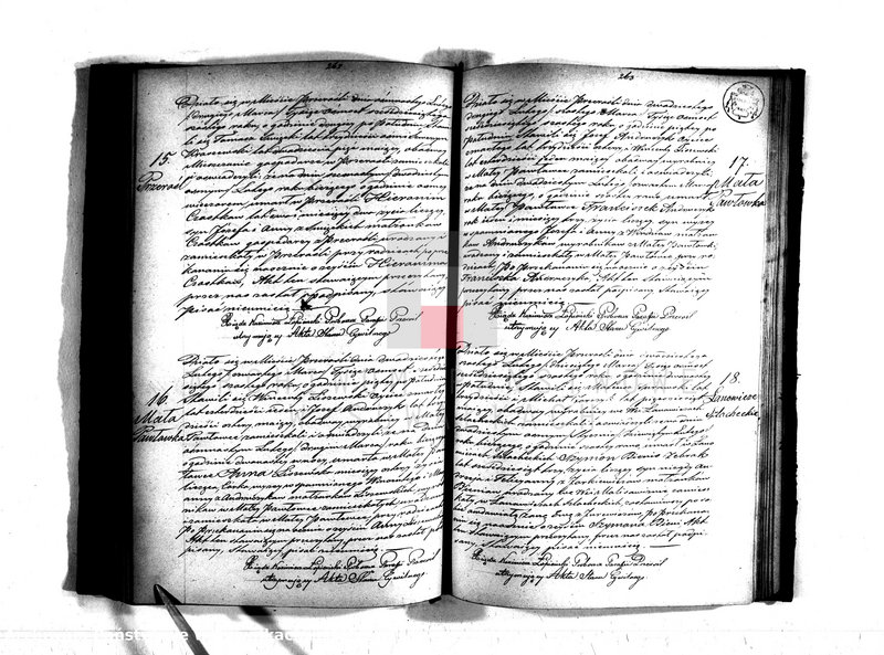image.from.unit.number "Duplikat Urodzonych, Zaślubionych i Zmarłych Parafii Przerośl za rok 1866"