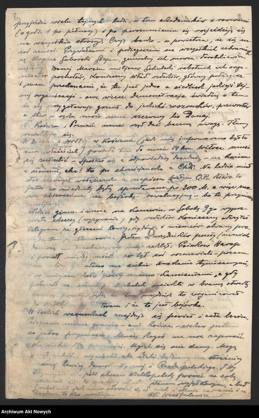 image.from.unit.number "Działalność polityczna Władysława Sikorskiego jako premiera i ministra spraw wewnętrznych. Sytuacja polityczna w Polsce. Polityka zagraniczna i wewnętrzna oraz finansowa rządu. Przemówienia, memoriały, odezwy, sprawozdania, korespondencja."