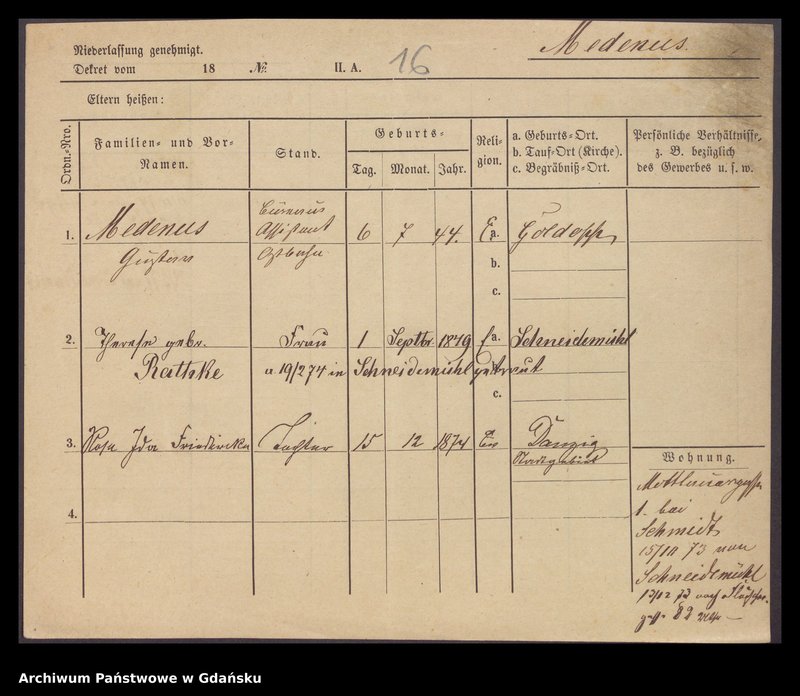 image.from.unit.number "Karty meldunkowe: Medau - Mehder"