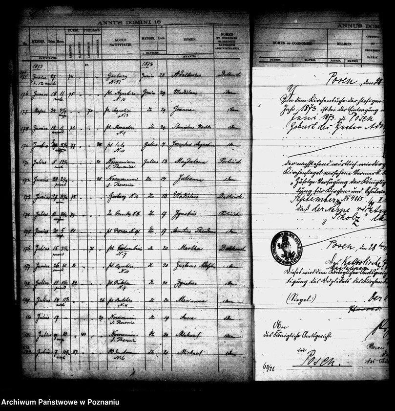 Obraz 14 z jednostki "Księga urodzin"