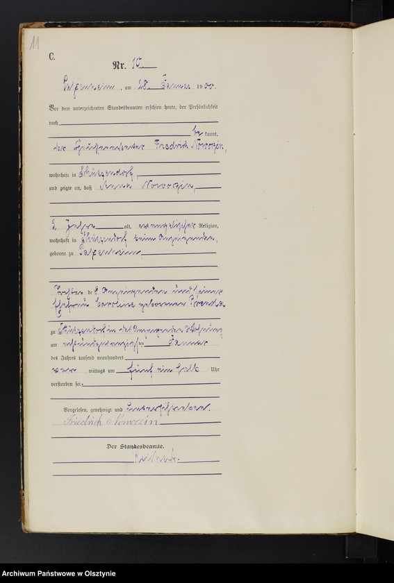 image.from.unit.number "Sterbe-Haupt-Register Nr 1 - 134"