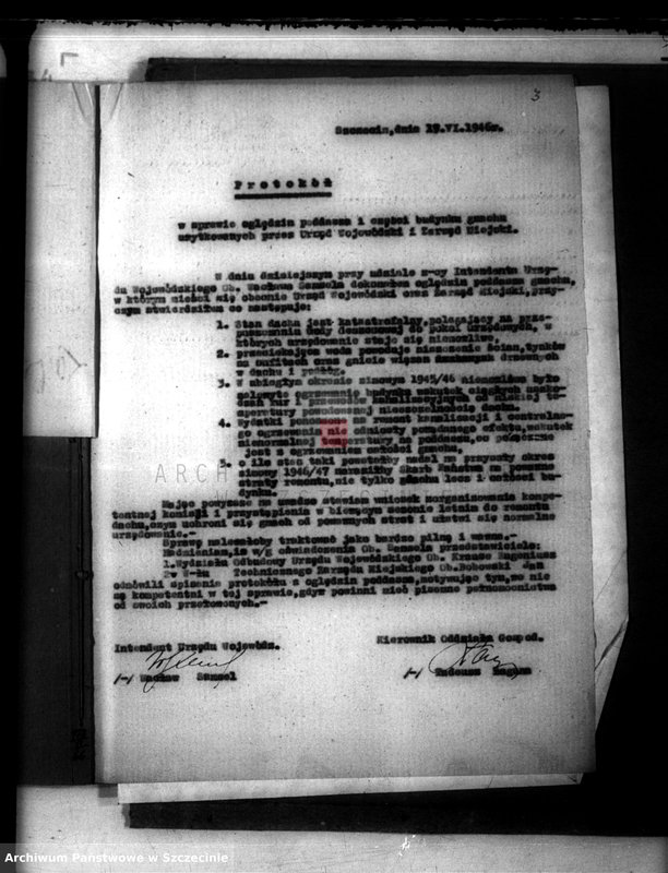 Obraz z jednostki "Dyrekcja Odbudowy - korespondencja"