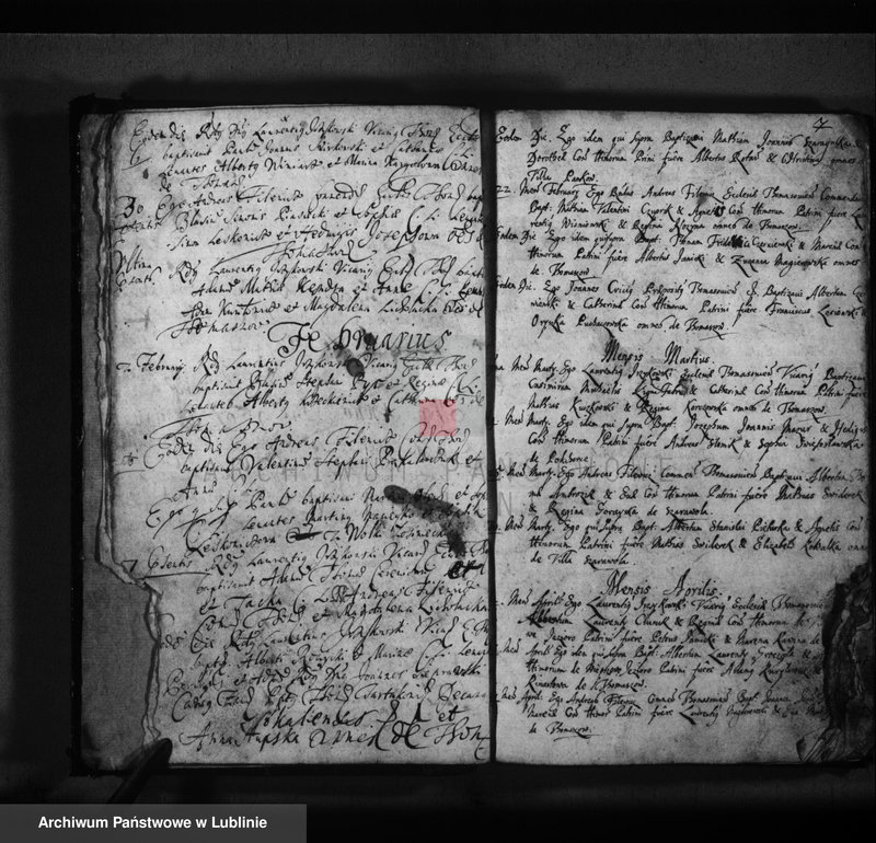 Obraz 6 z jednostki "Liber baptisatorum"