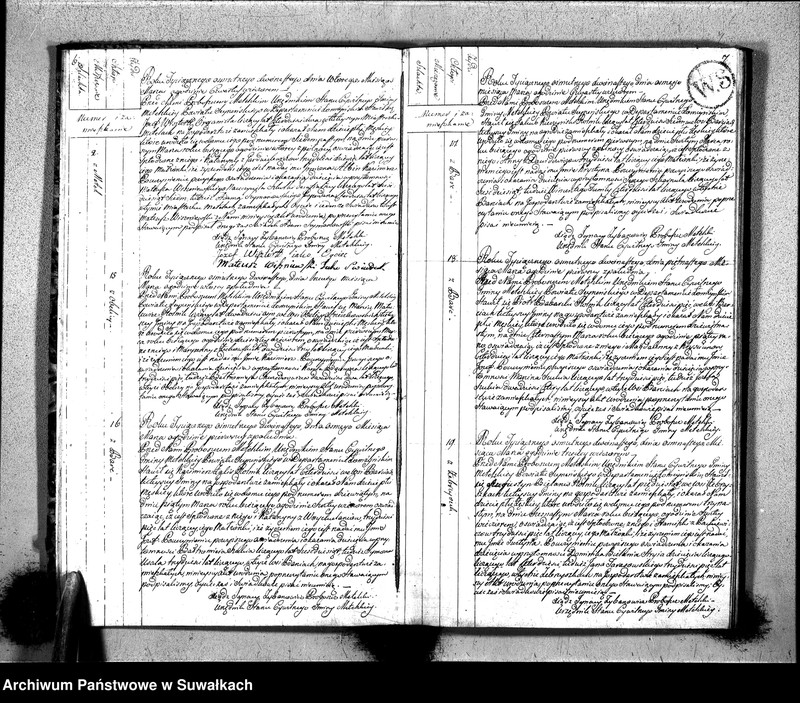 image.from.unit.number "Księgo Aktów Urodzenia Urzędnika Stanu Cywilnego Gminy Metelskiey Powiatu Seyneńskiego Departamentu Łomżyńskiego od 1- go Stycznia Tysiąc Osimset dwónastego Roku"