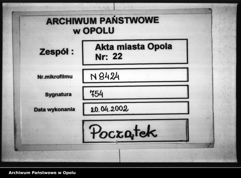 Obraz 1 z jednostki "Dokumentacja techniczna - budowa szkół w podopolskich miejscowościach, kanalizacja miasta, plan zagospodarowania przestrzennego pod ogród zoologiczny"