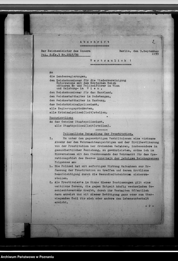 Obraz 6 z jednostki "Zarządzenia w sprawie zwalczania prostytucji i chorób wenerycznych"