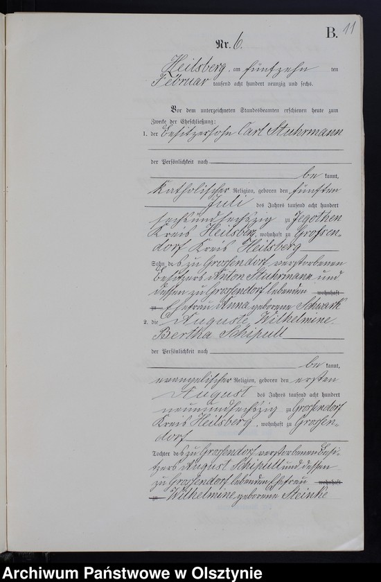 image.from.unit.number "Heiraths-Neben-Register Nr 1 - 32"