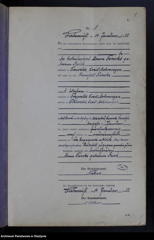 image.from.unit.number "Sterbe-Neben-Register Nr 1-51"