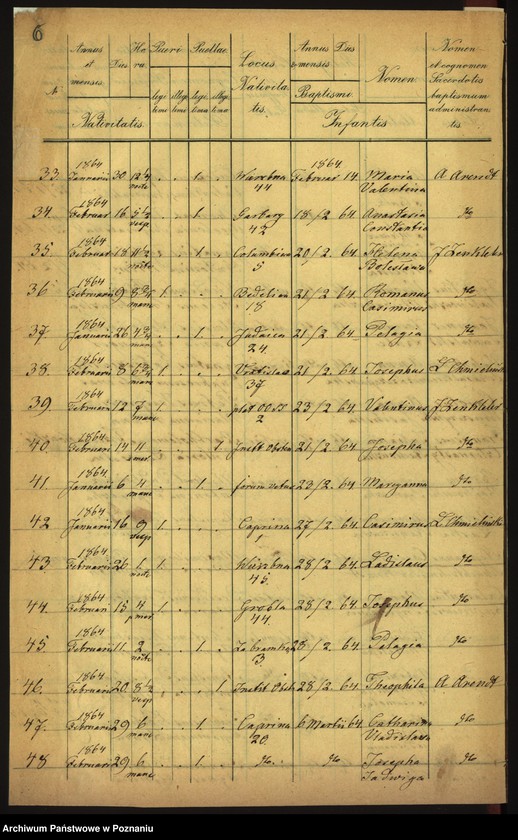 Obraz 6 z jednostki "Księga urodzin"