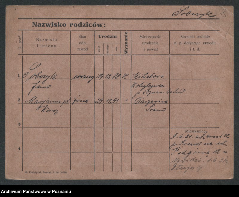 Obraz 20 z jednostki "Sobczyk - Sobierajski"