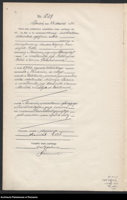 image.from.unit.number "Księga miejscowa zgonów tom III [Rejestr główny zgonów]"