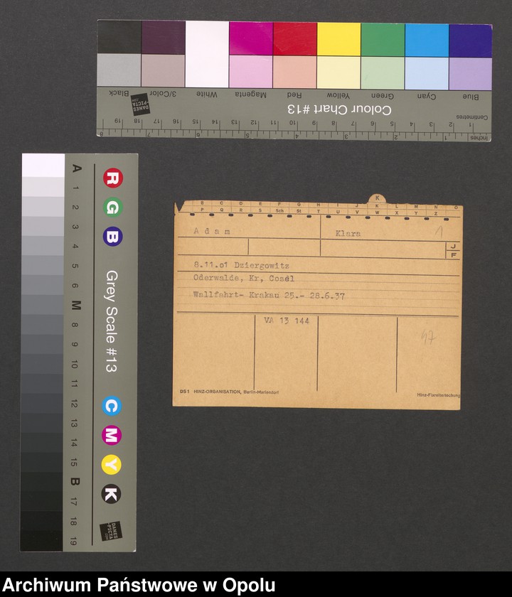 Obraz 3 z jednostki "[Adam Klara, ur 8.11.1901 Dziergowitz ]"