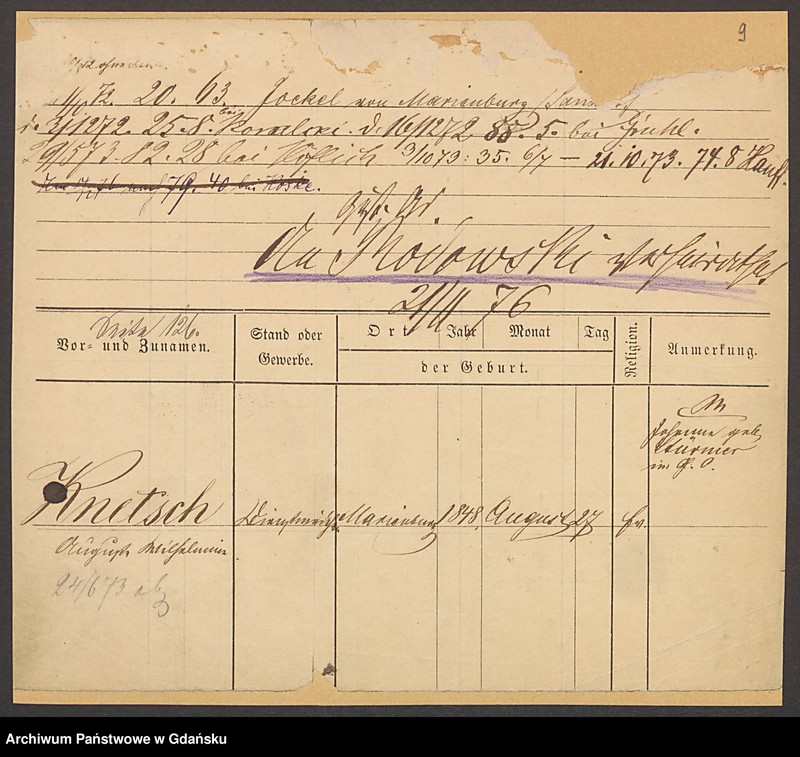 image.from.unit.number "Karty meldunkowe: Kneller - Knoblauch"