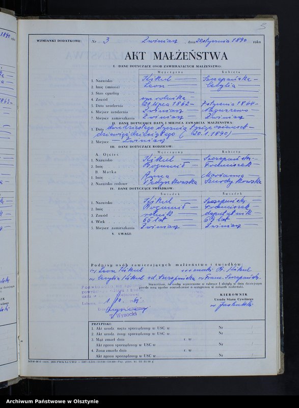 image.from.unit.number "Ksiega małżeństw Nr 1-14,1-16,1 - 13,1 - 15,1 - 17,1 - 17,2 - 10,1 - 9, 1 - 12 i 1 - 17 /przepisana w języku polskim z oryginału niemieckiego w dniach 1.10.-7.10.1961/"