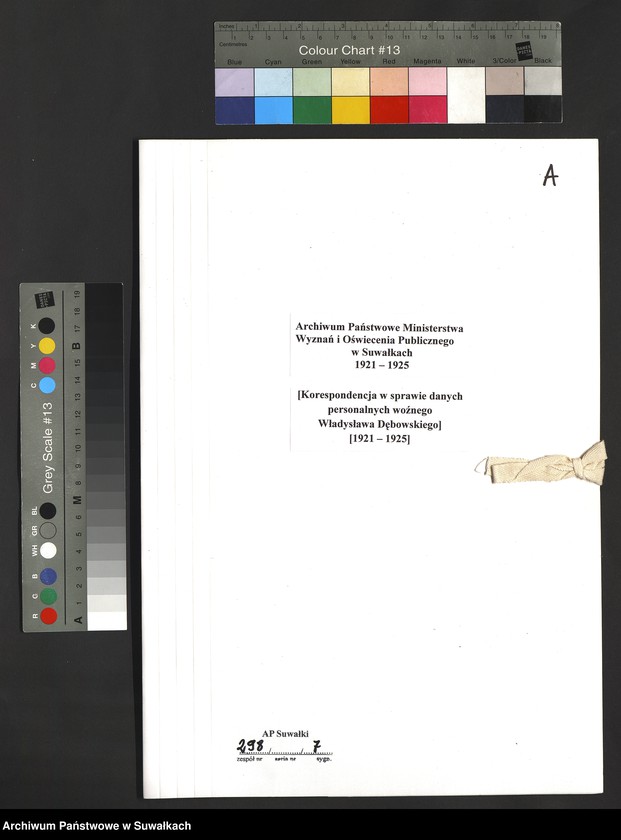 image.from.unit.number "[Korespondencja w sprawie danych personalnych woźnego Władysława Dębowskiego]"