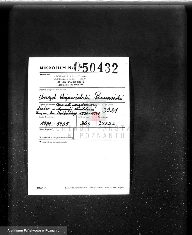 Obraz 2 z jednostki "Operat urządzeniowy lasów ordynacji Wróblewa Przem. Hr. Kwileckiego 1931-1941"