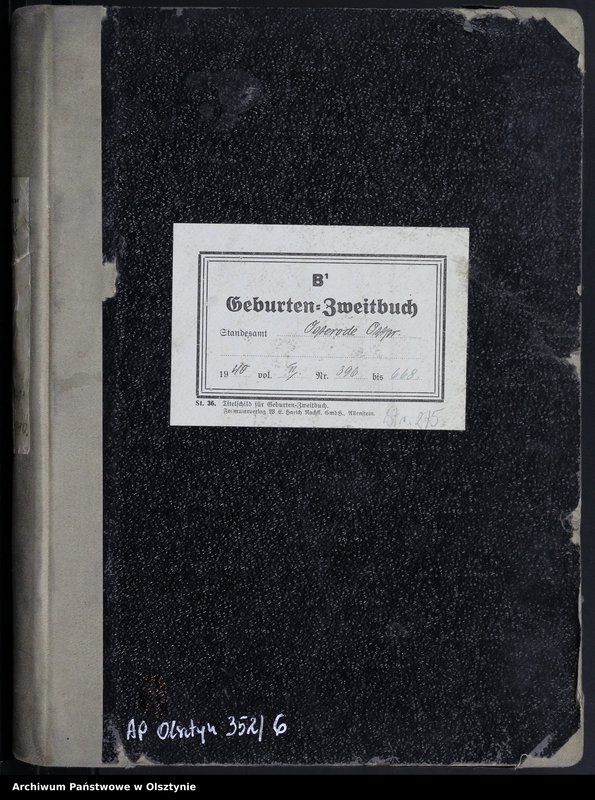 image.from.unit.number "Geburtenbuch-Zweitbuch Tom II,Nr 396 - 668"
