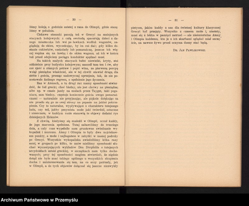 image.from.unit.number "Sprawozdanie dwudzieste trzecie Dyrekcji c.k. Gimnazjum III. w Krakowie za rok szkolny 1906"