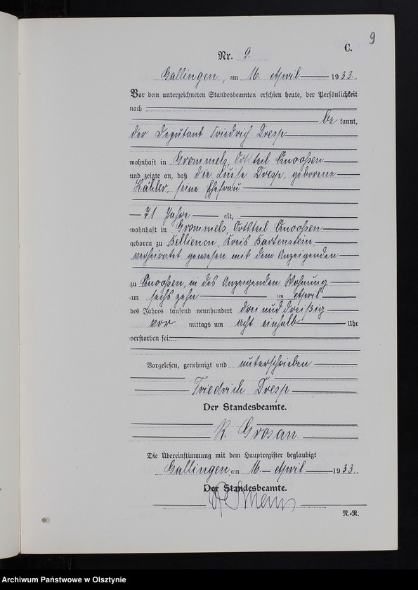 image.from.unit.number "Sterbe-Neben-Register Nr 1 - 22 [ Księga zgonów - wtóropis ]"
