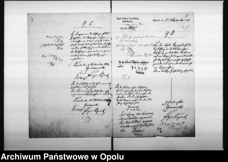 Obraz 10 z jednostki "Acta des Magistrats zu Oppeln betreffend den Treidelsteig auf der Fischerei Vol: II"