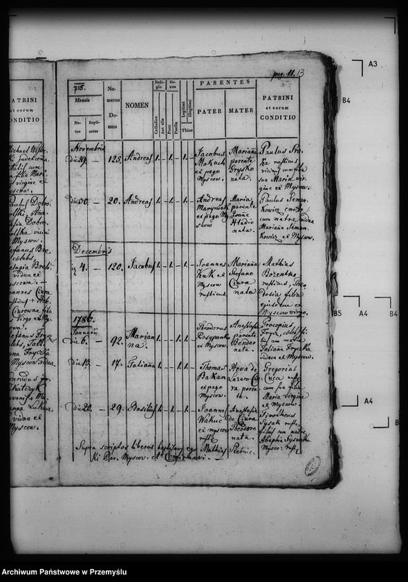 image.from.unit.number "[Kopie ksiąg metrykalnych parafii Myscowa (dekanat Dukla)]"